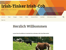 Tablet Screenshot of irish-tinker-cob.at